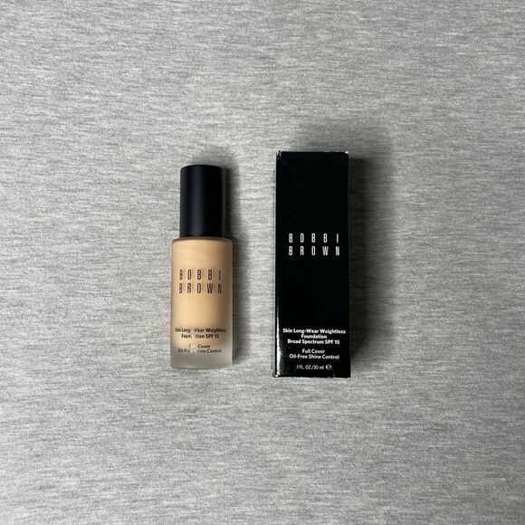 Bobbi Brown Skin Long-Wear Full Coverage SPF 15 Weightless Foundation - W-046 - Picture 1 of 12
